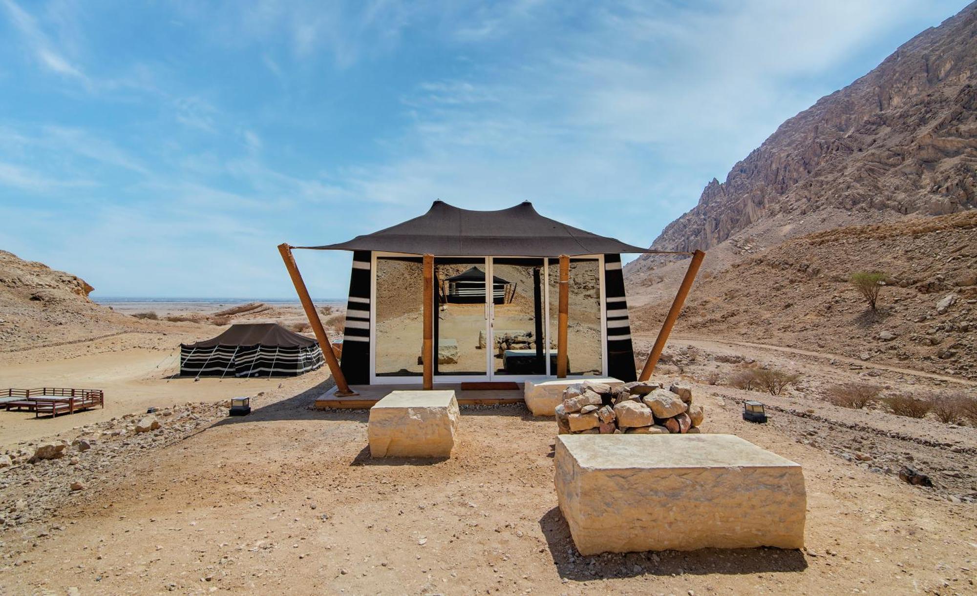 Pura Eco Retreat, Jebel Hafit Desert Park Al Ain Exterior foto