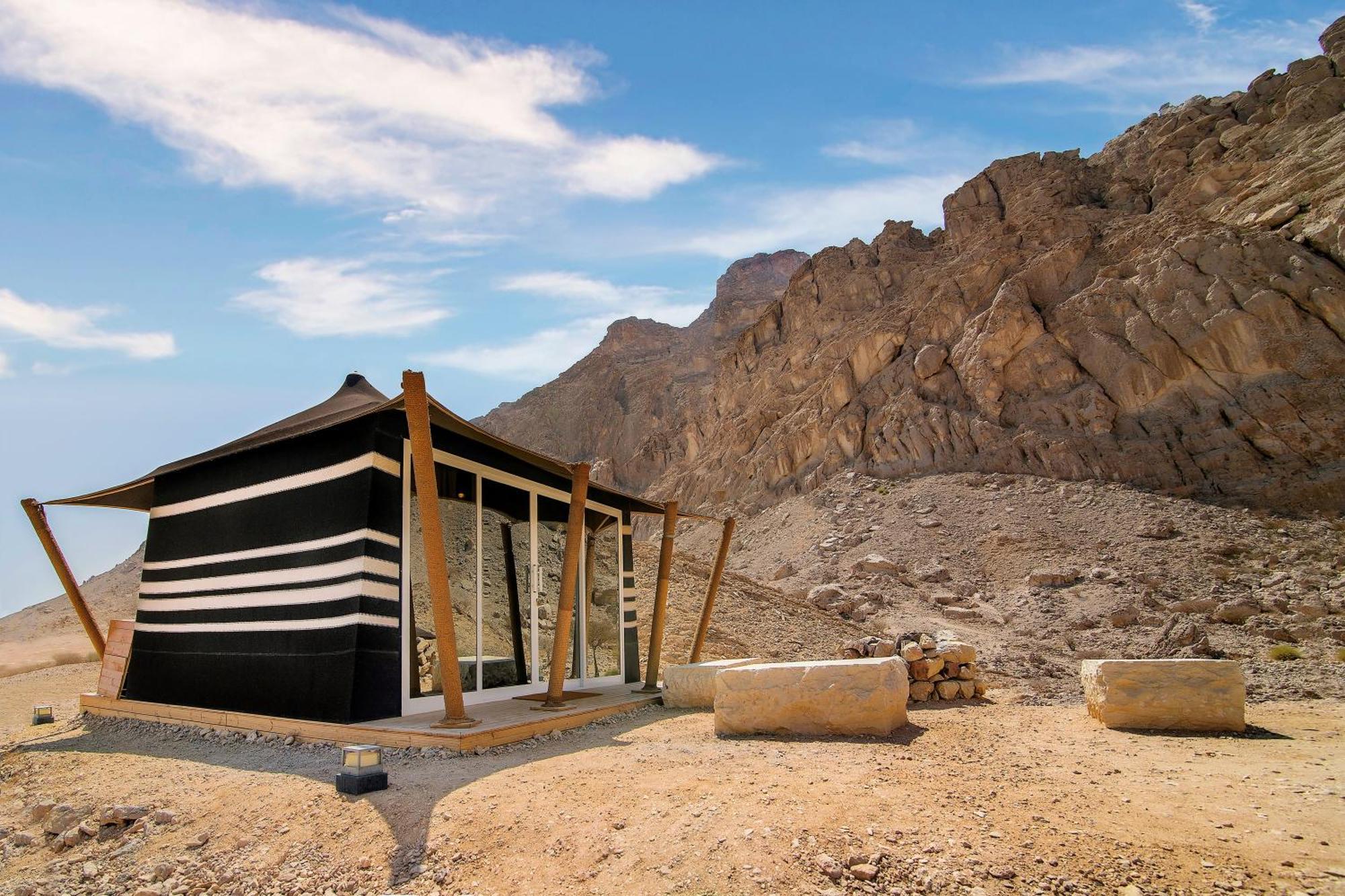 Pura Eco Retreat, Jebel Hafit Desert Park Al Ain Exterior foto